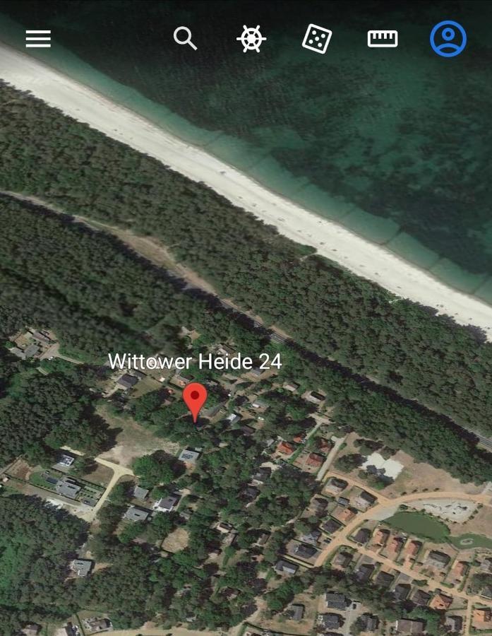 Strandhaus Wittower Heide Glowe Eksteriør bilde